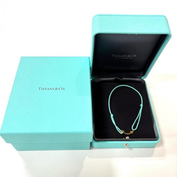 TIFFANY 18k Gold Charm Bracelet